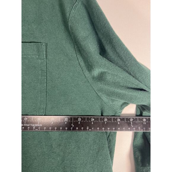 Carhartt Mens Original Fit Heavyweight Green Logo Graphic L/S Pocket Shirt Sz XL - Picture 4 of 8